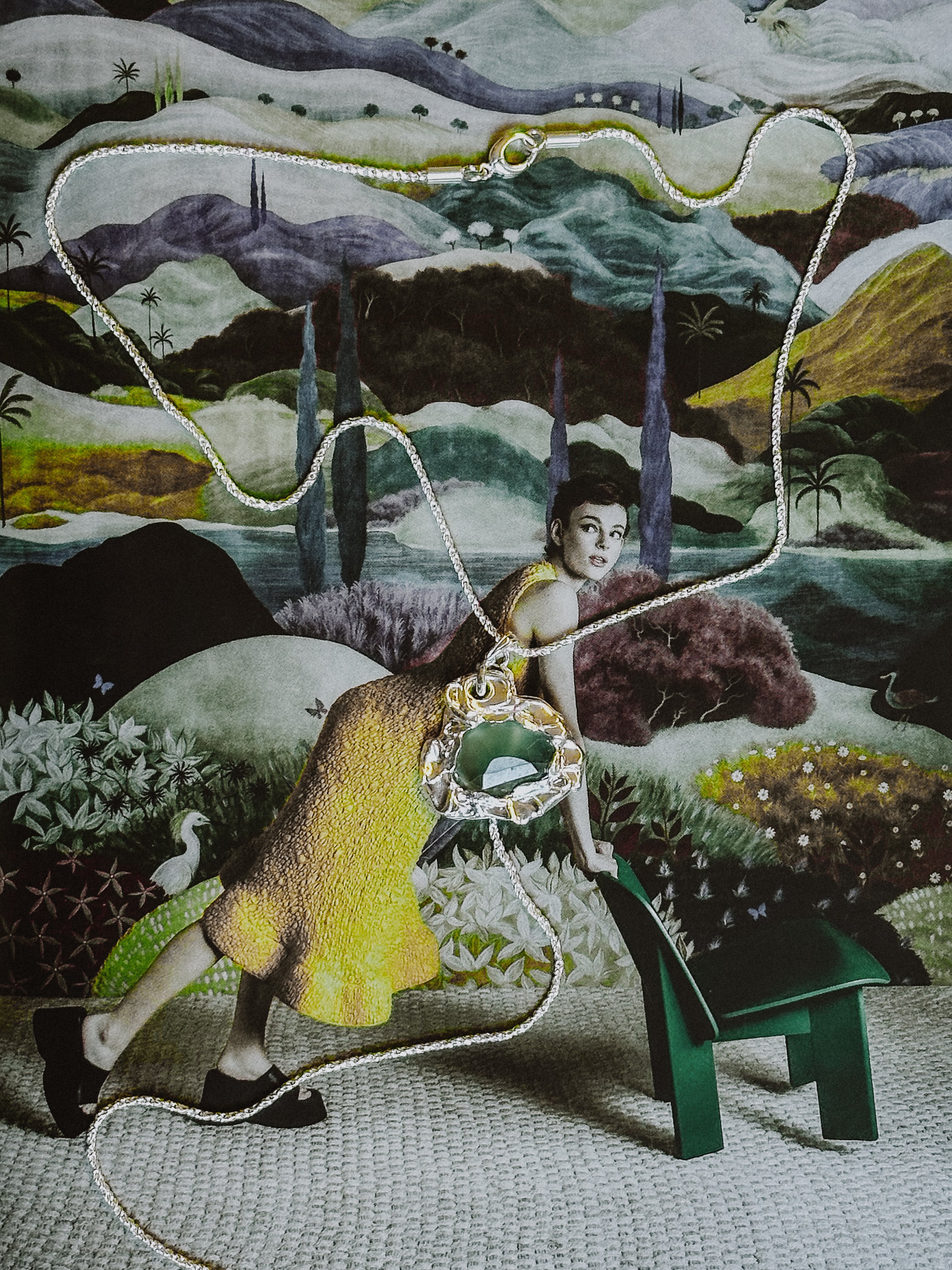 Sautoir Necklace N°14