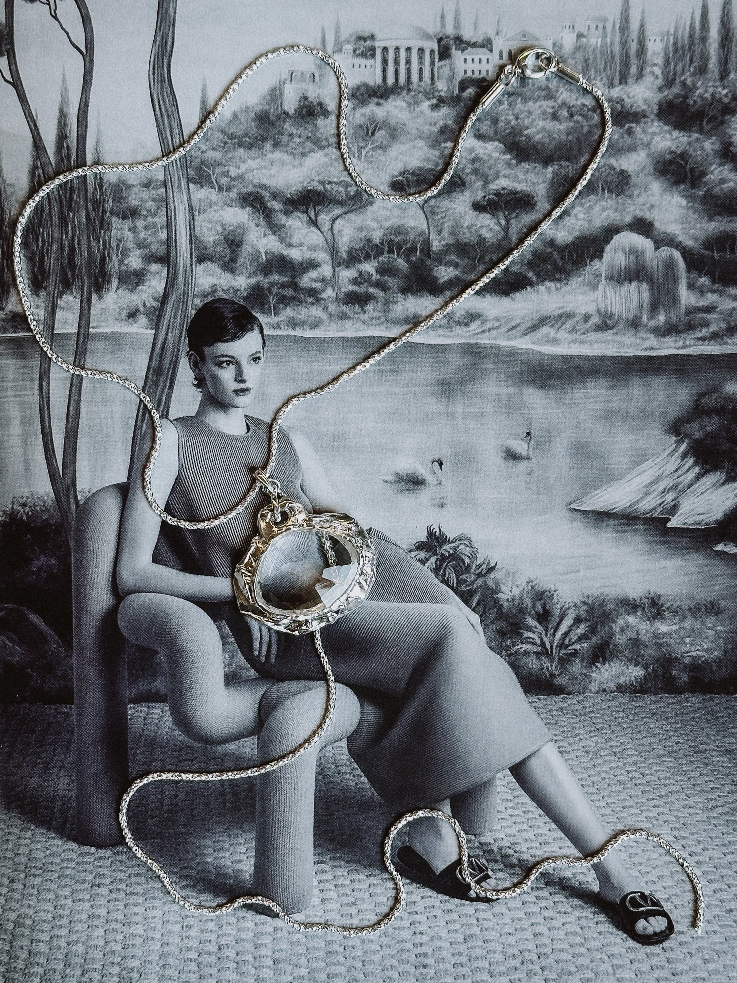 Sautoir Necklace N°12