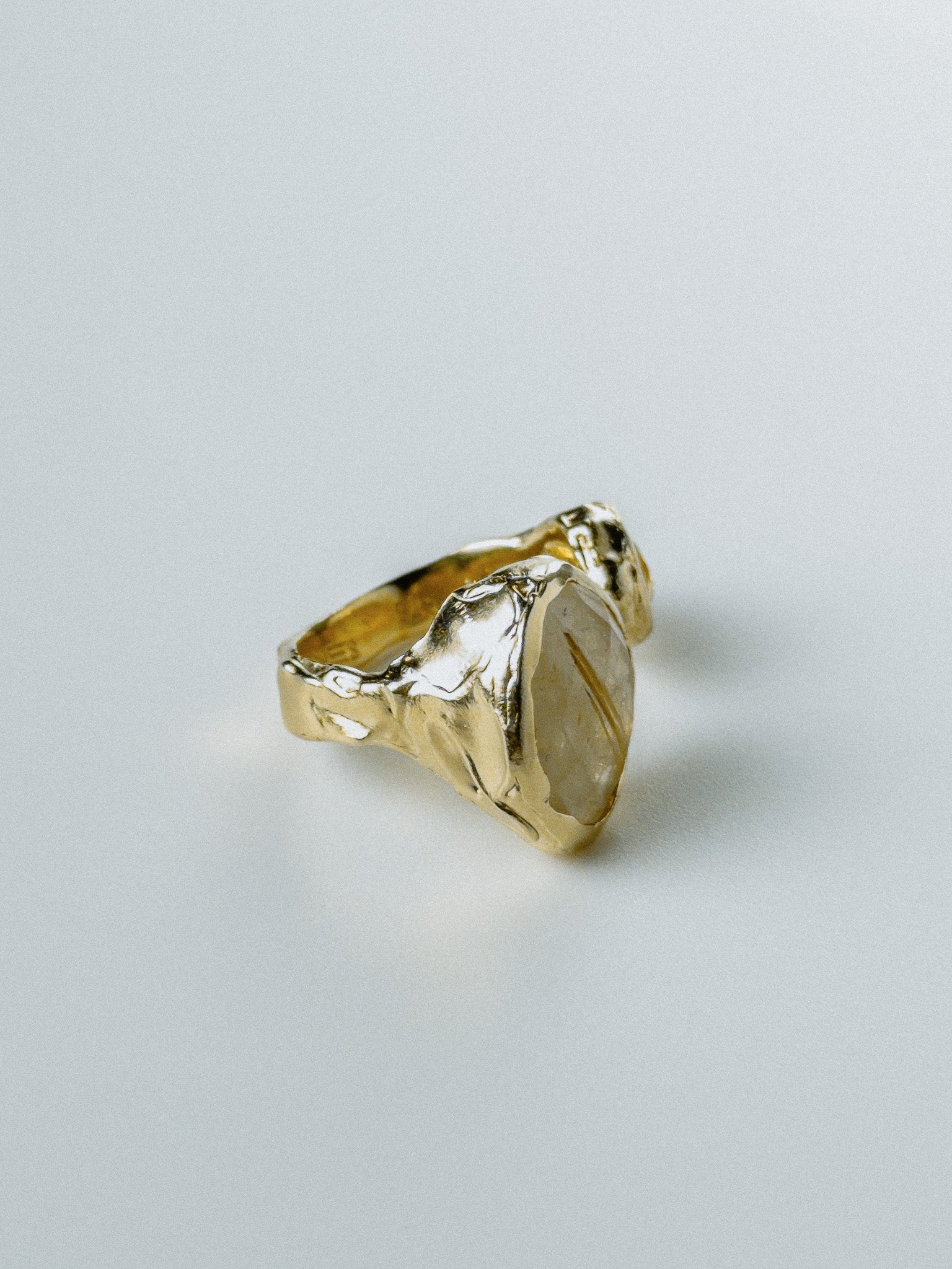 Gold Rutile Quartz N°150 🅂