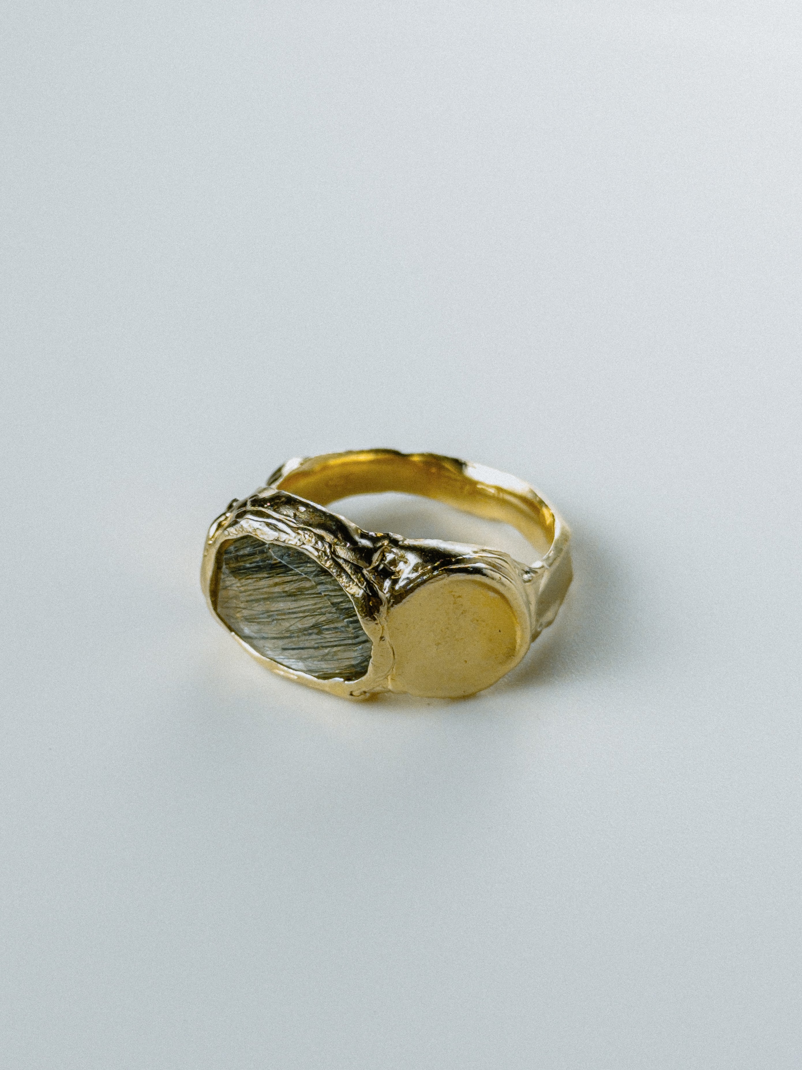 Gold Green Rutile N°167 🄼