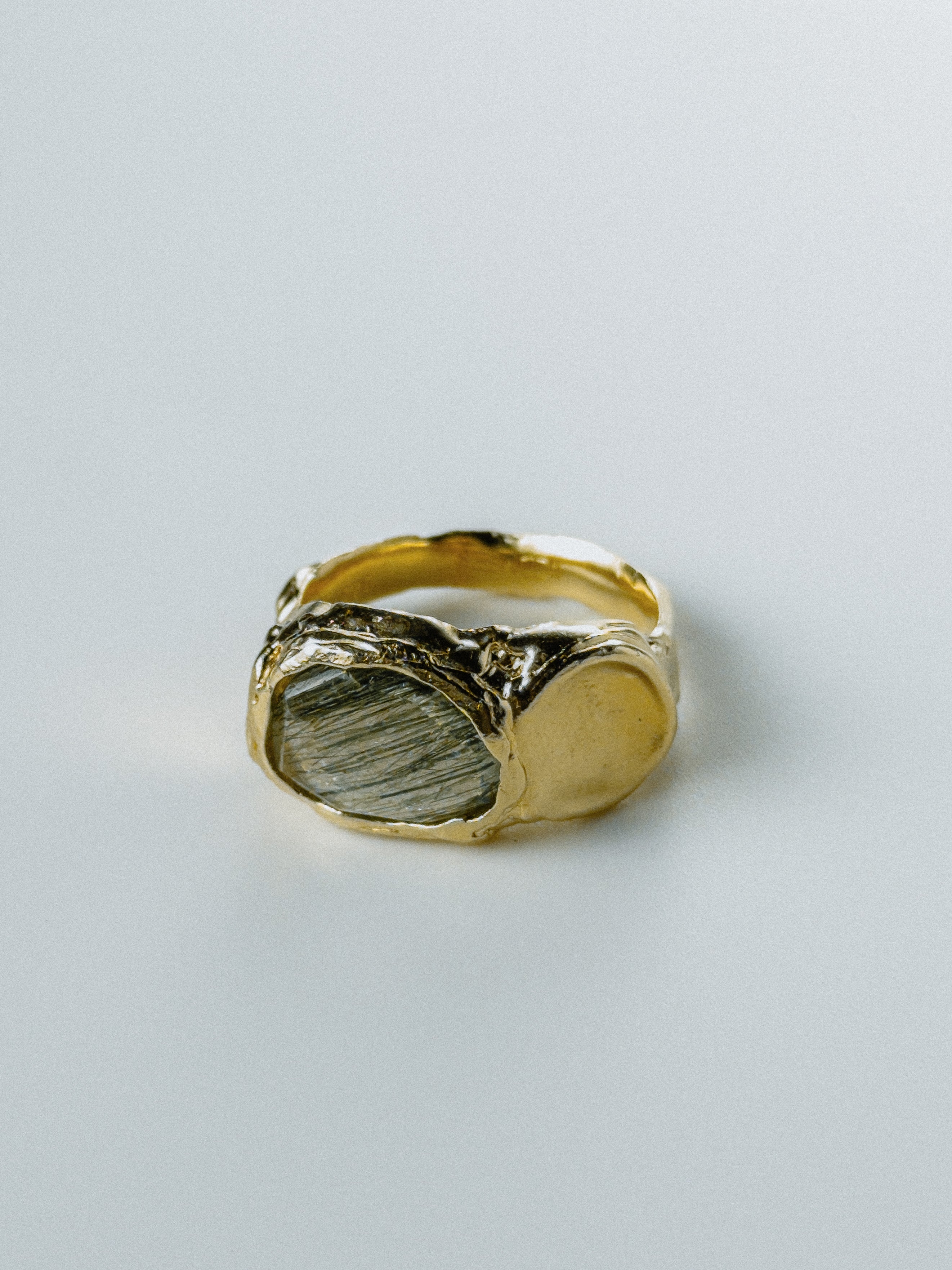 Gold Green Rutile N°167 🄼