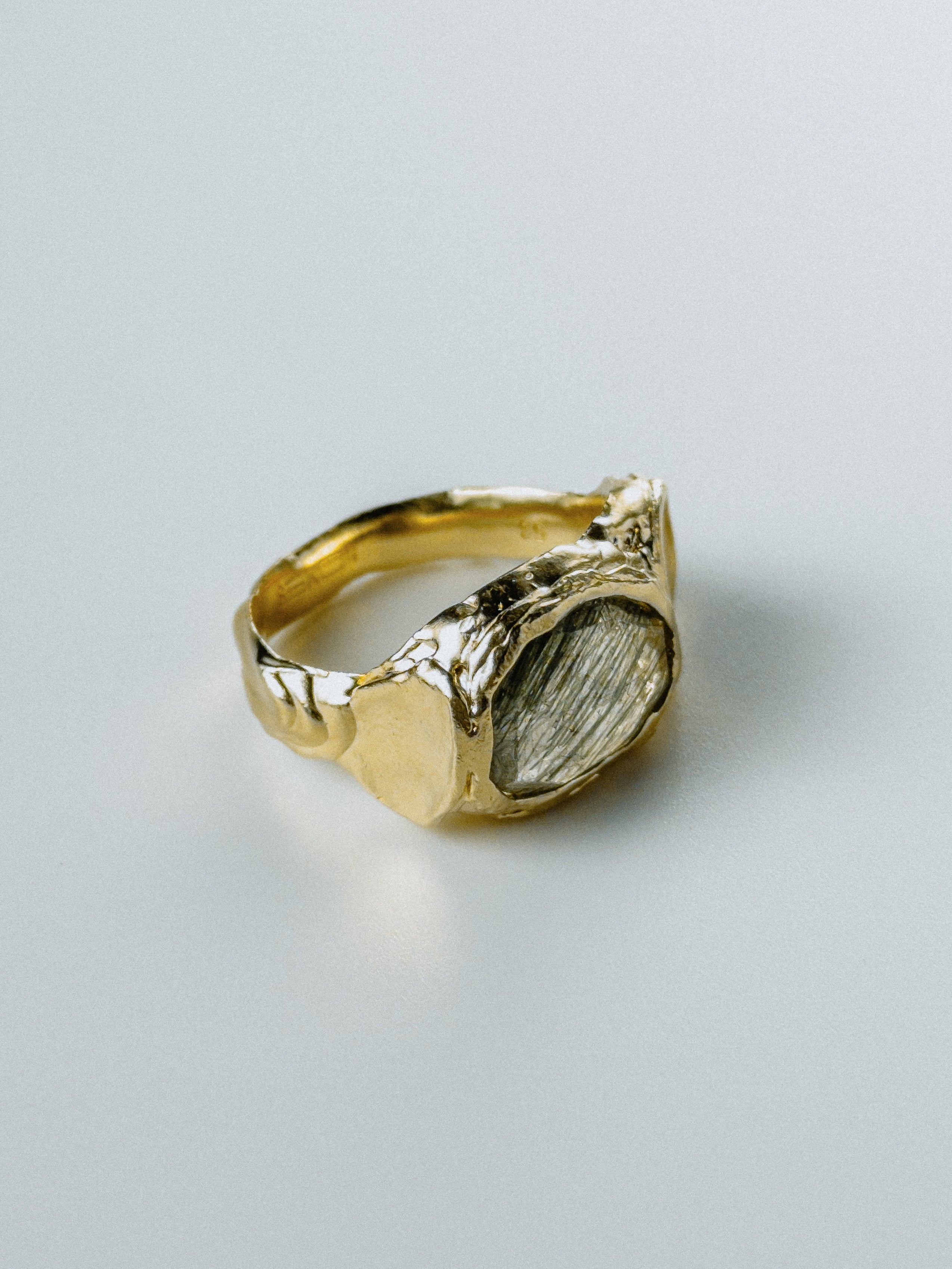 Gold Green Rutile N°167 🄼