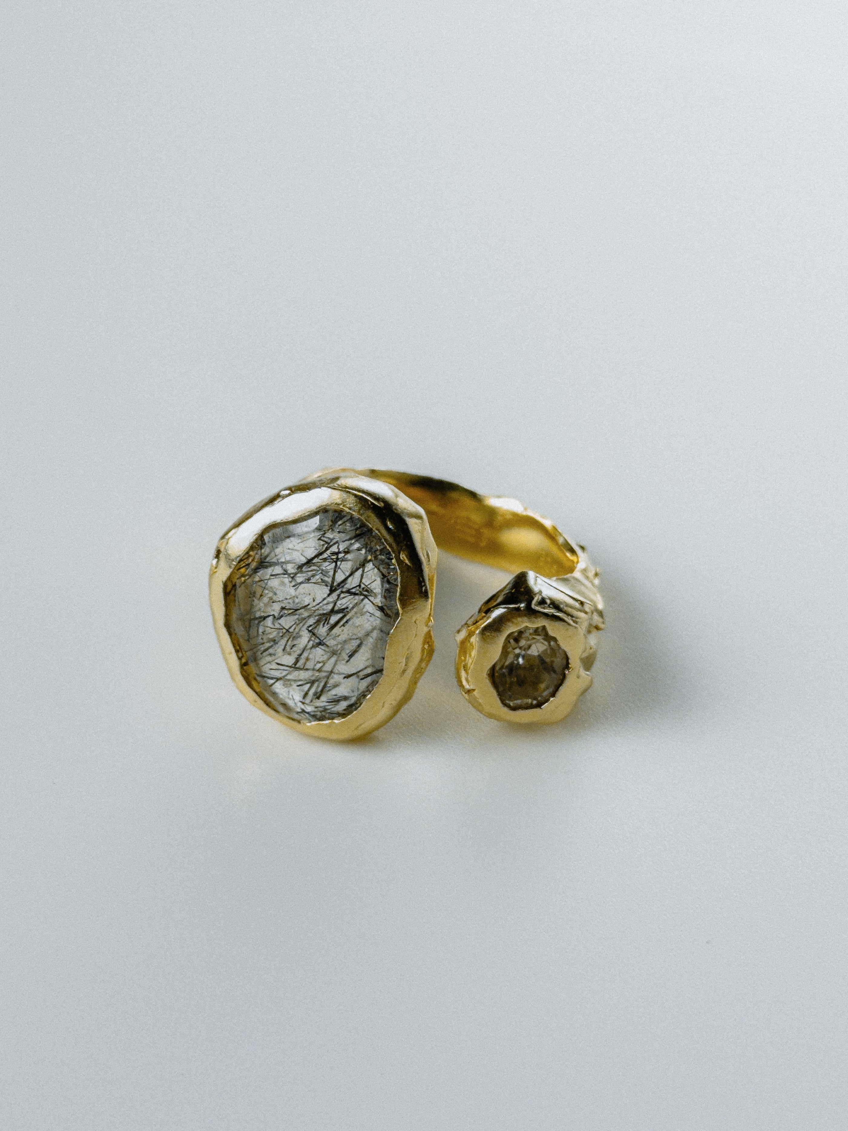 Gold Black Rutile N°155 🄼