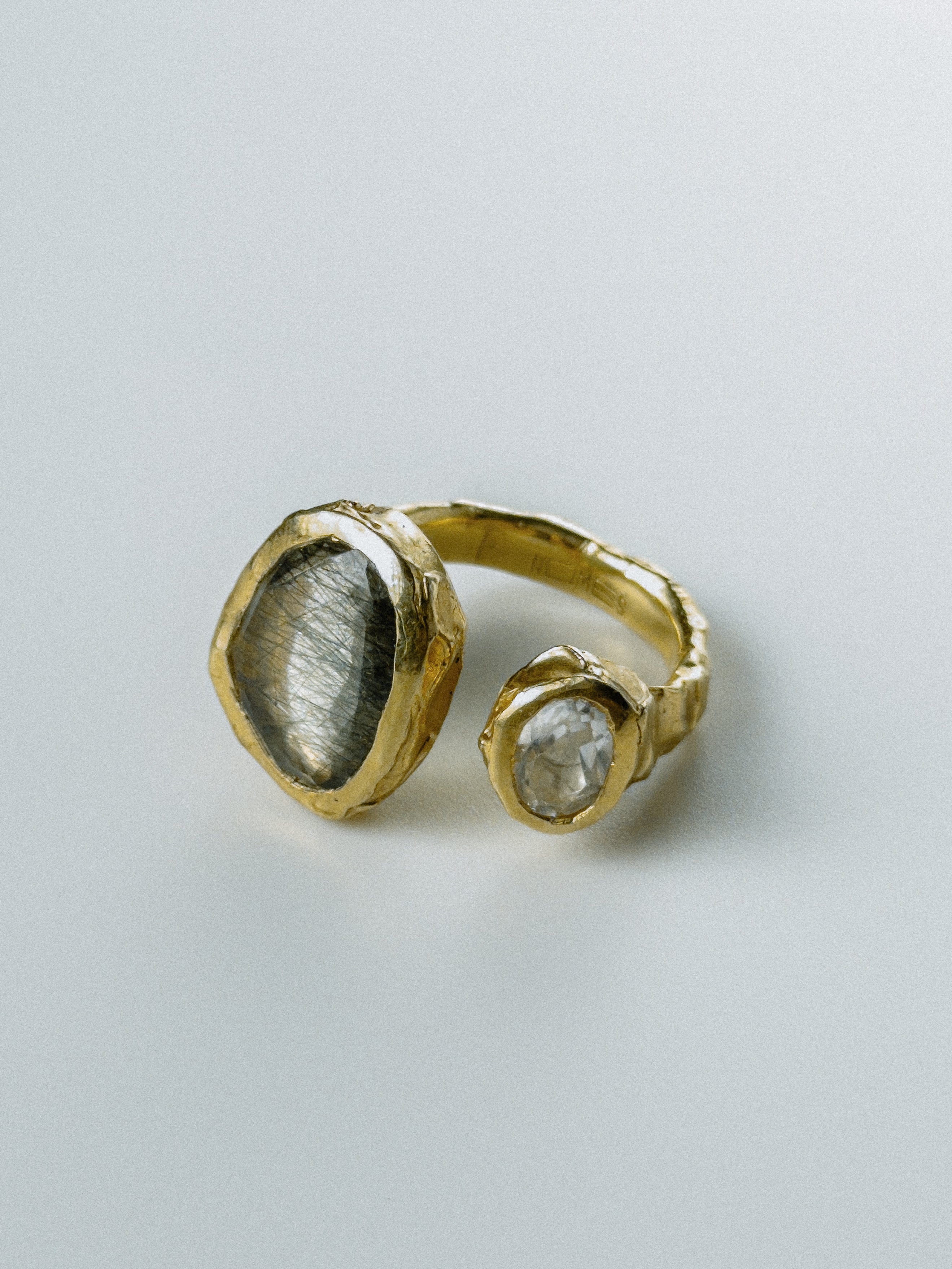 Gold Green Rutile N°68 🄼