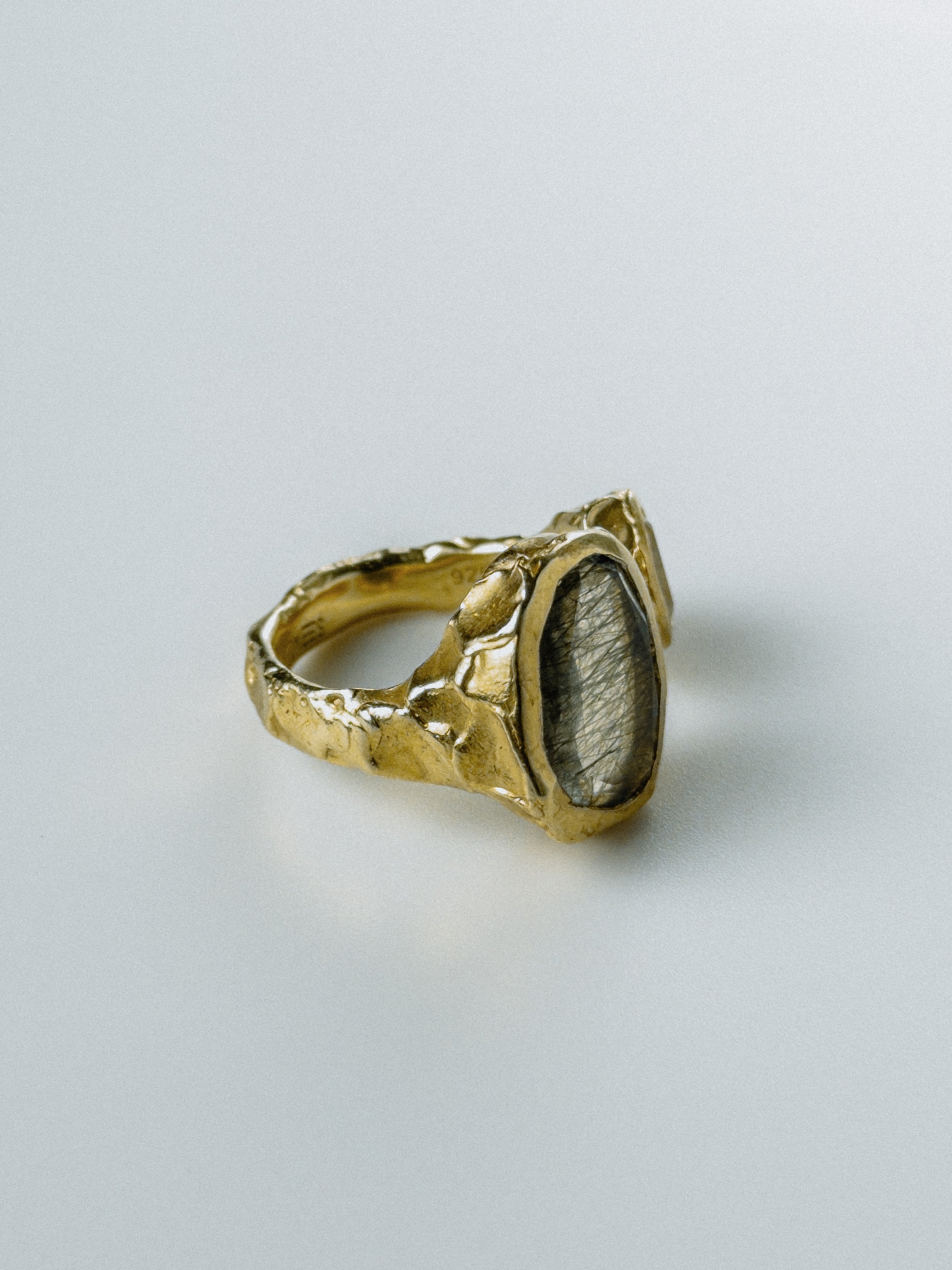 Gold Green Rutile N°68 🄼