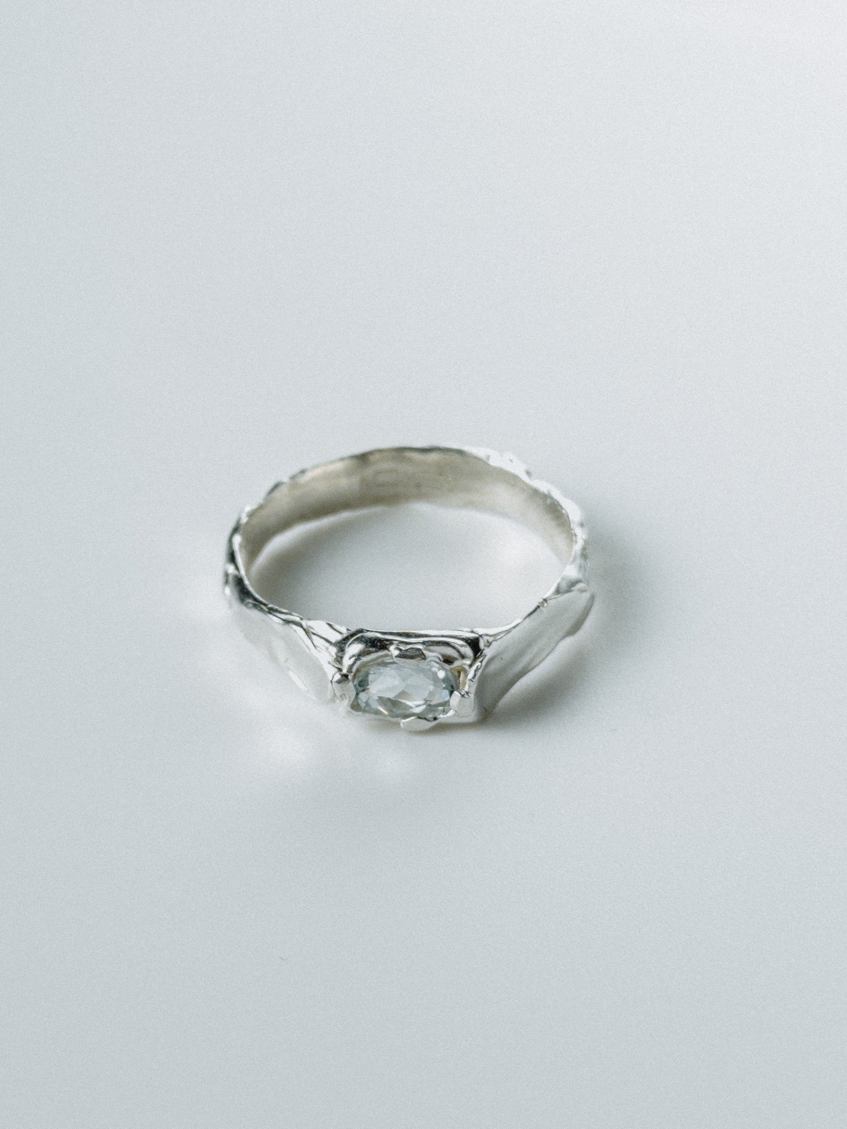 Silver Aquamarine N°196 🅂