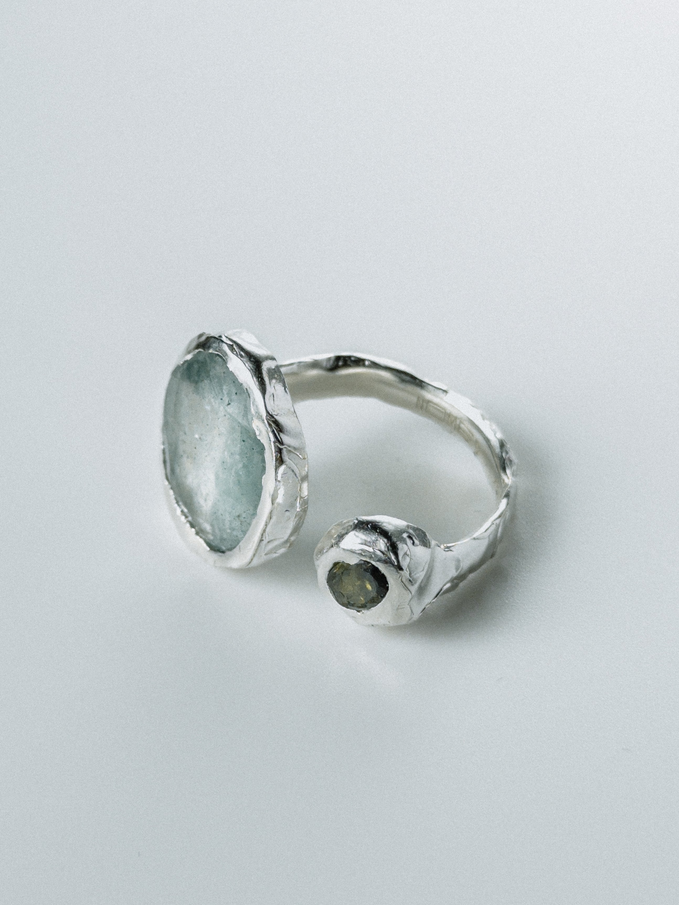 Silver Aquamarine N°195 🄻