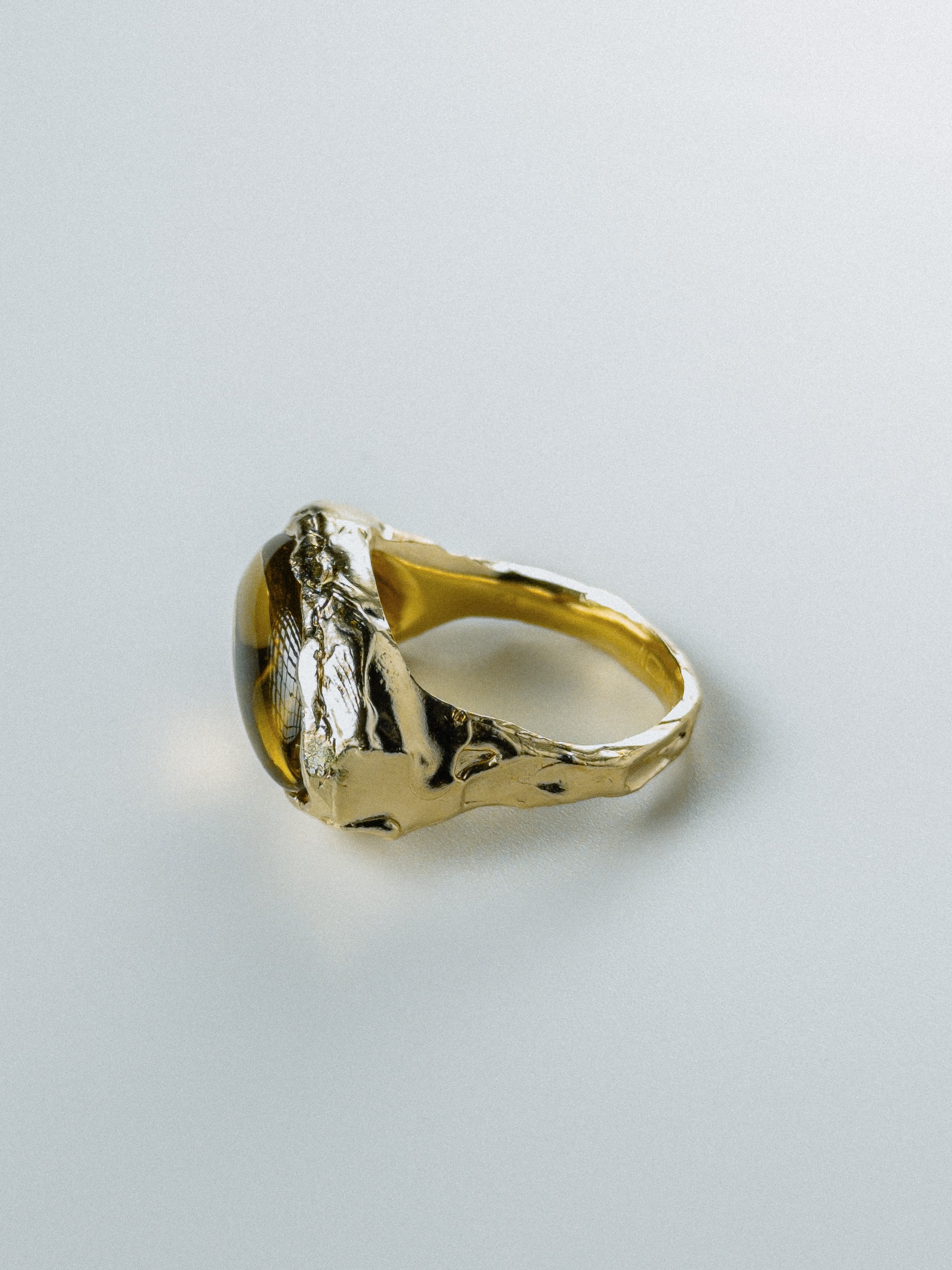 Gold Lemon Quartz N°86 🄻