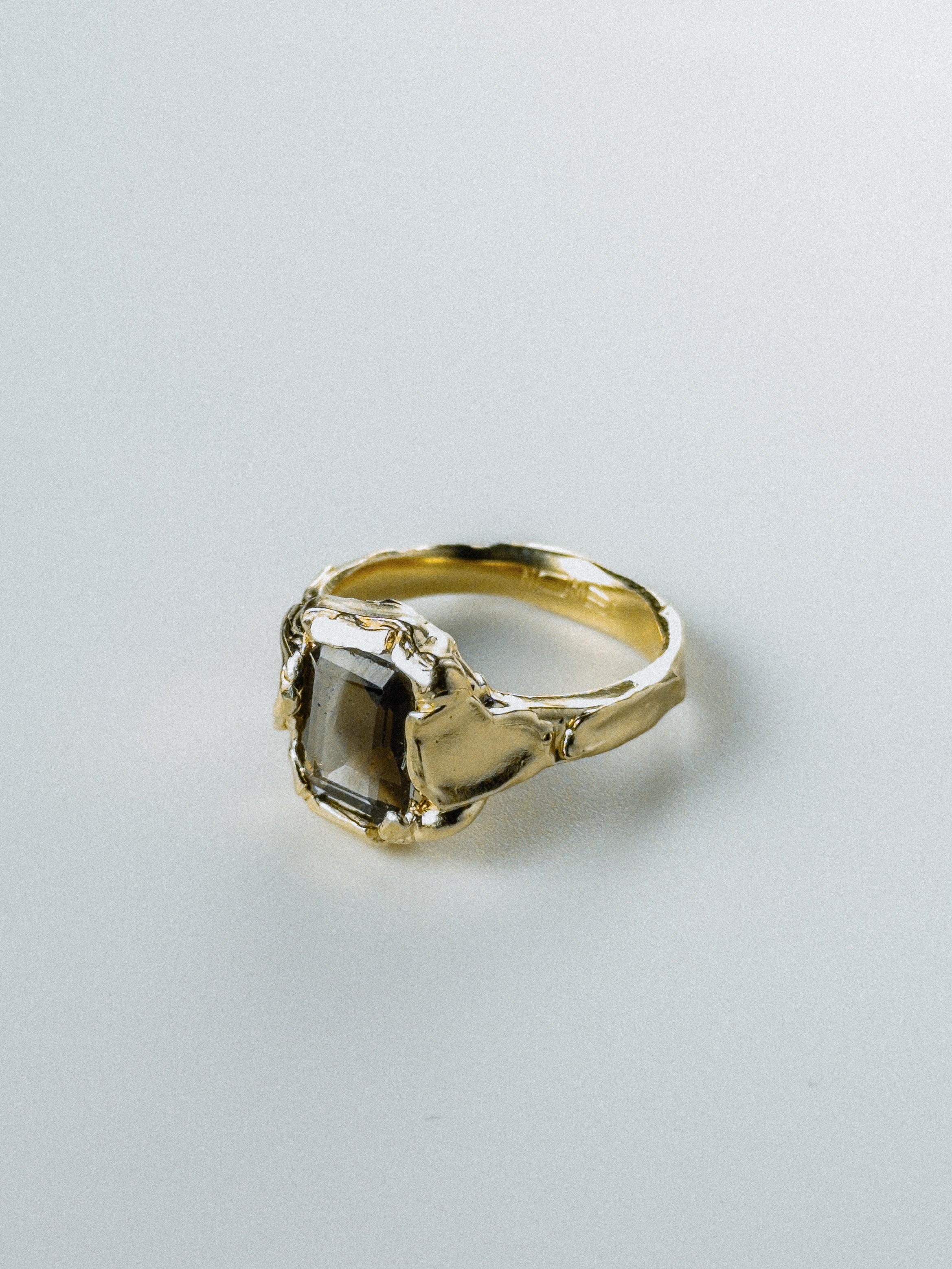 Gold Smoky Quartz N°134 🅂