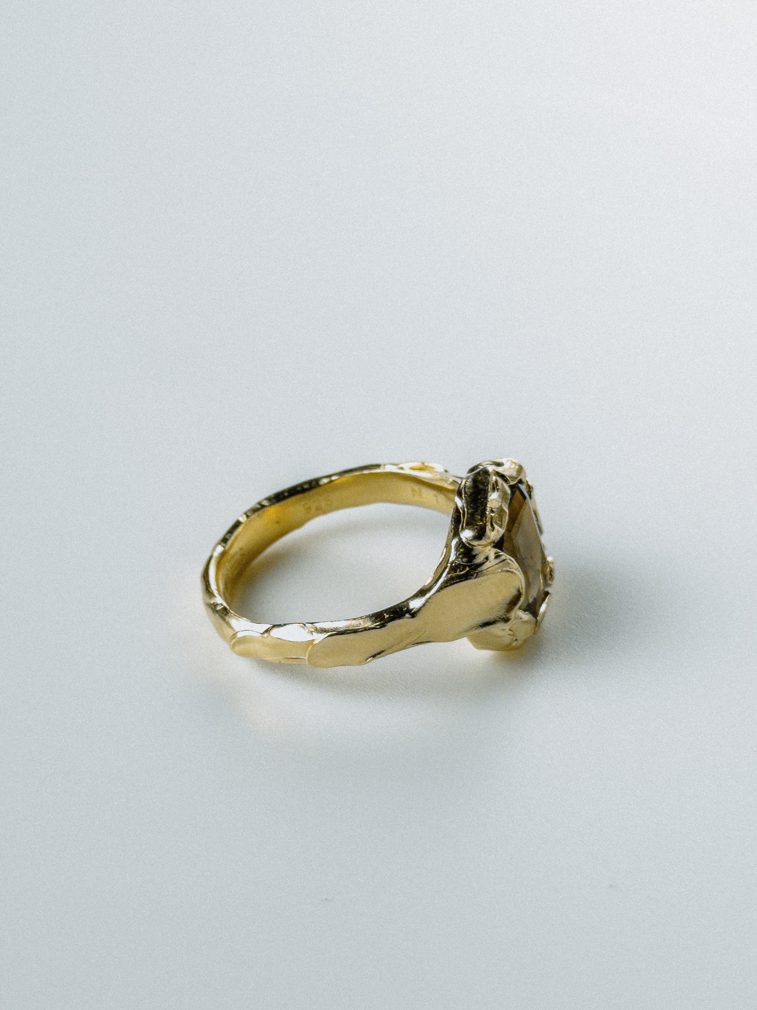 Gold Smoky Quartz N°134 🅂