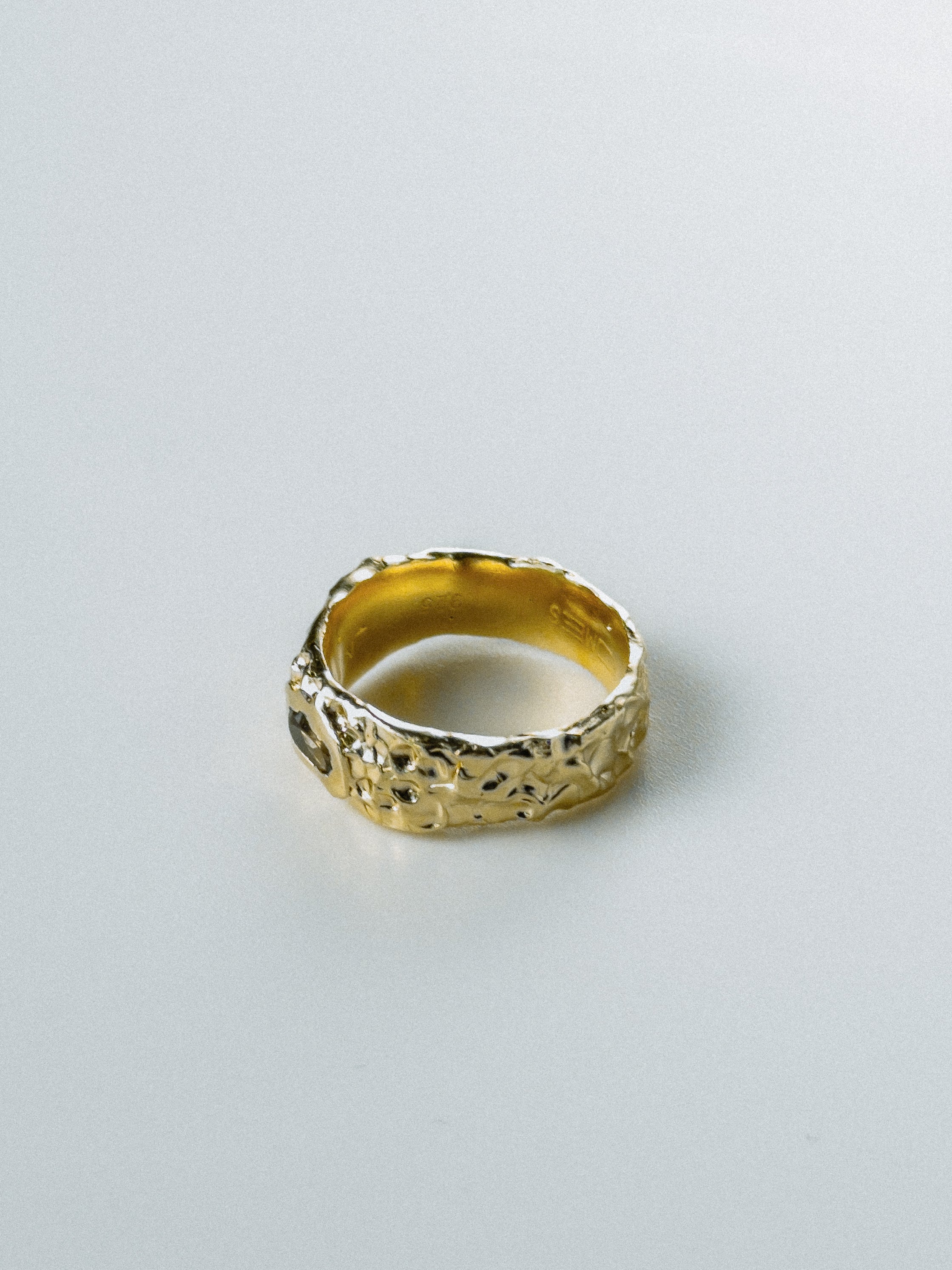 Gold Smoky Quartz N°112 🅂