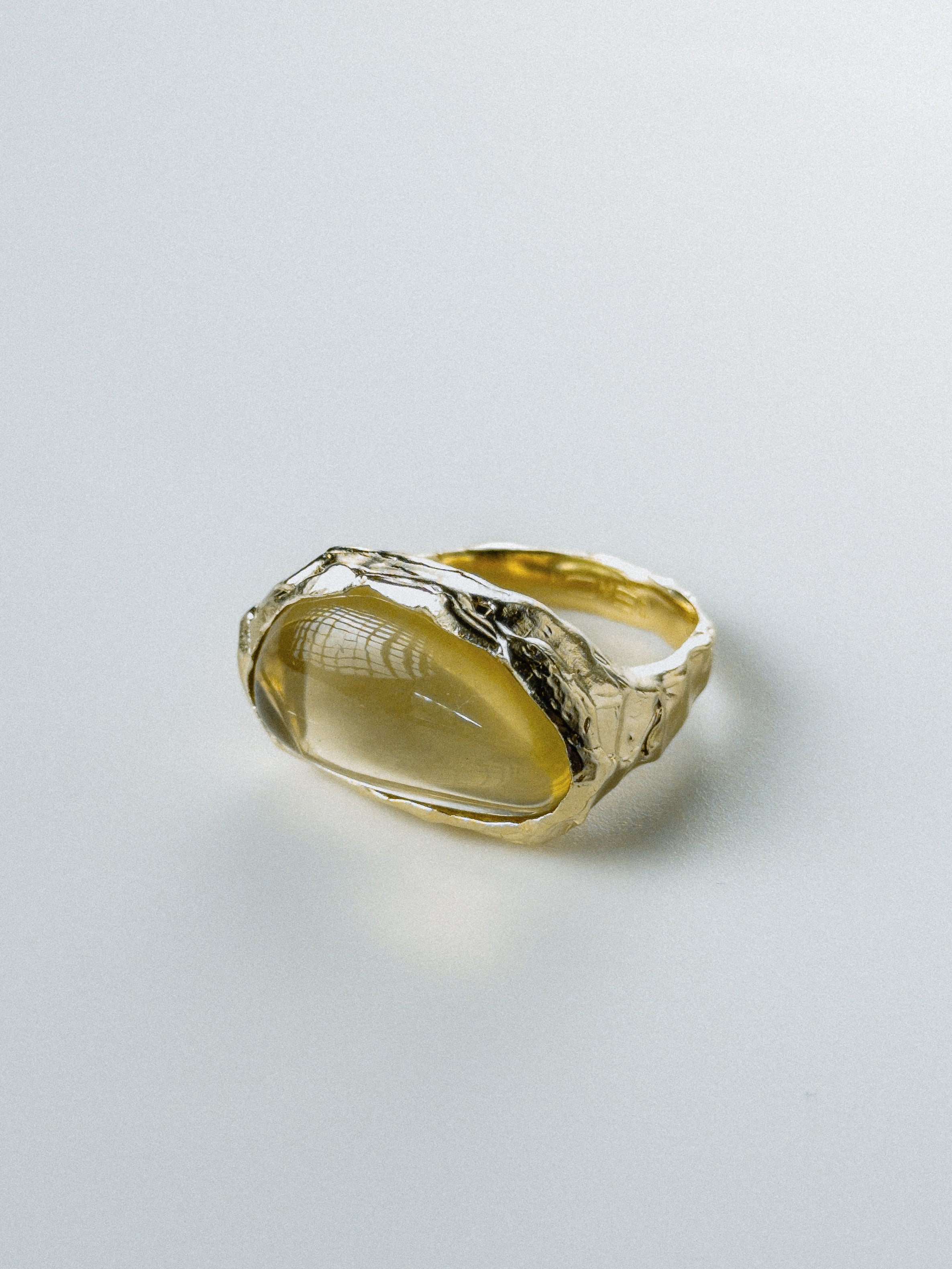 Gold Lemon Quartz N°87 🄼