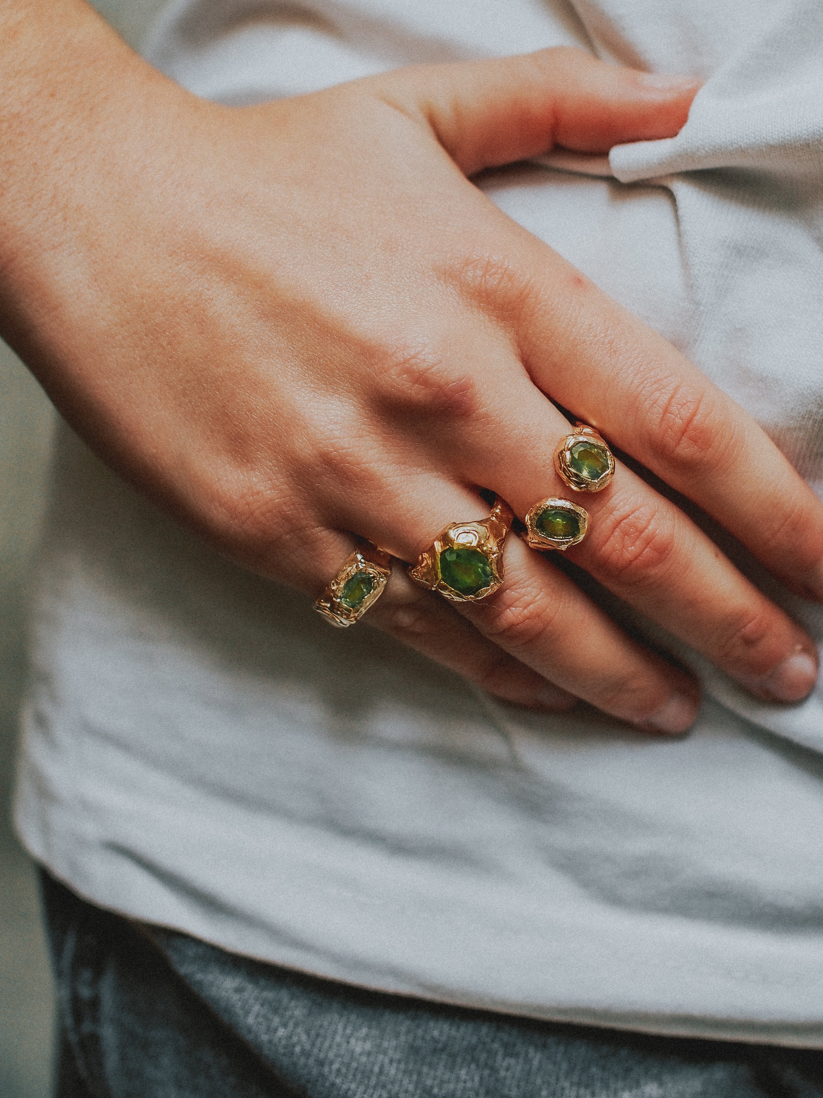 Gold Peridot N°93 🅂