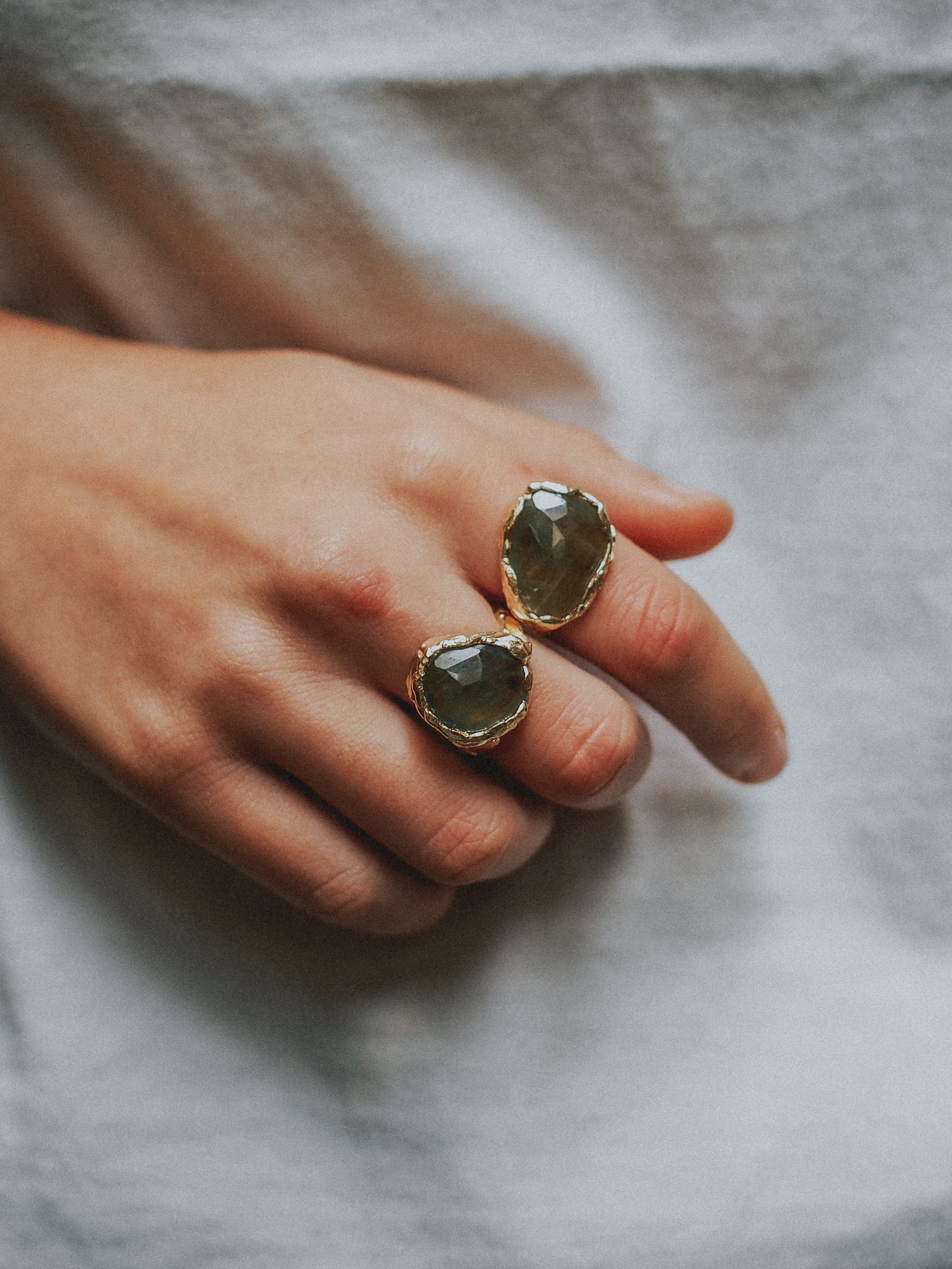 Gold Green Sapphire N°114 🄼