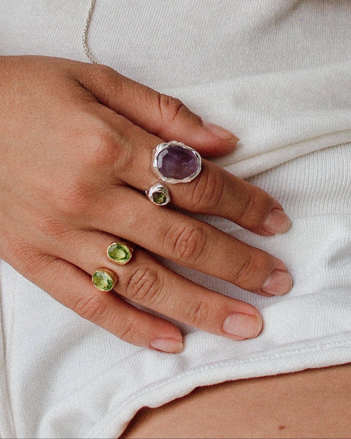 Silver Amethyst N°153 🄻