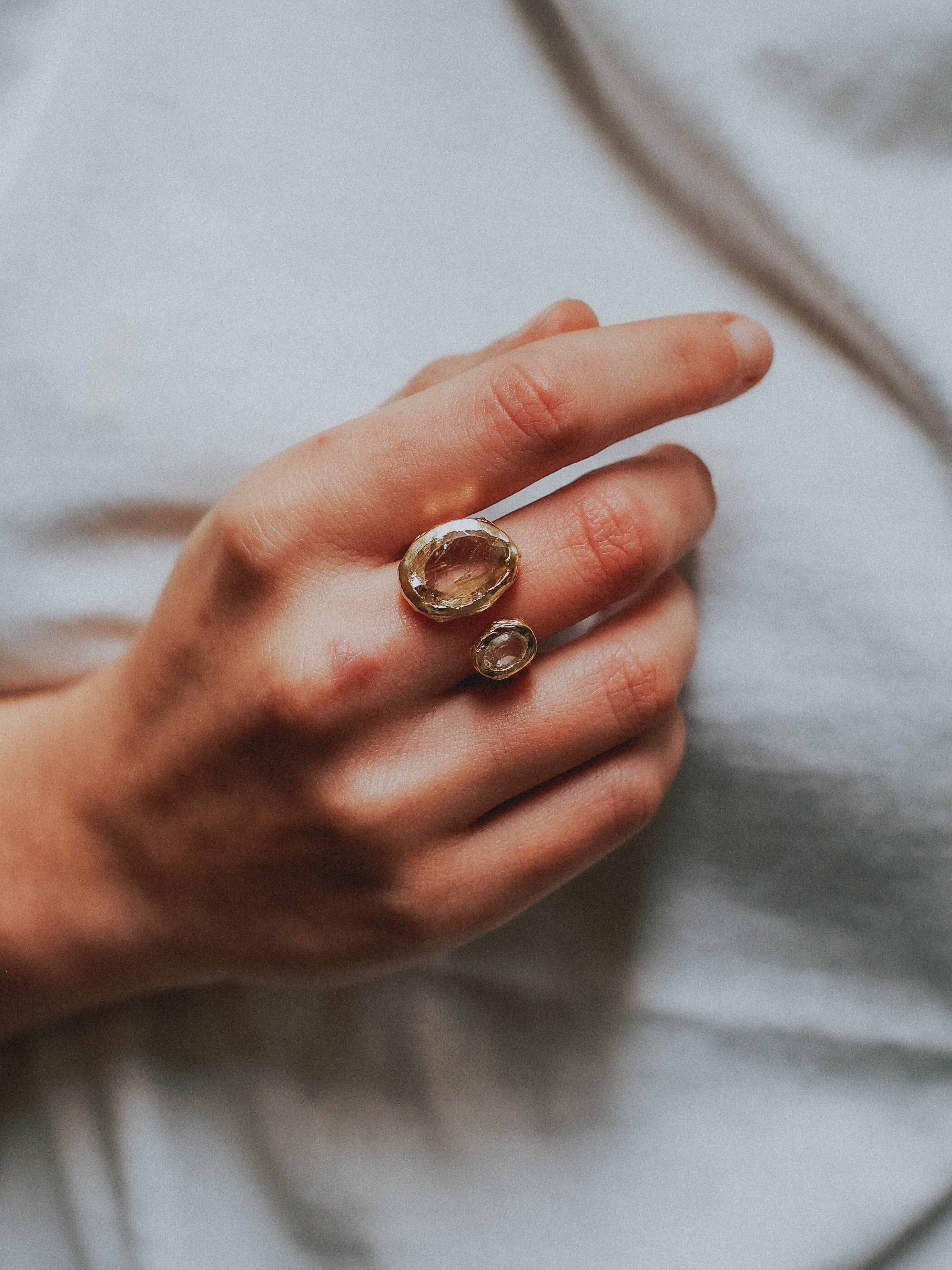 Gold Rutile Quartz N°96 🄼