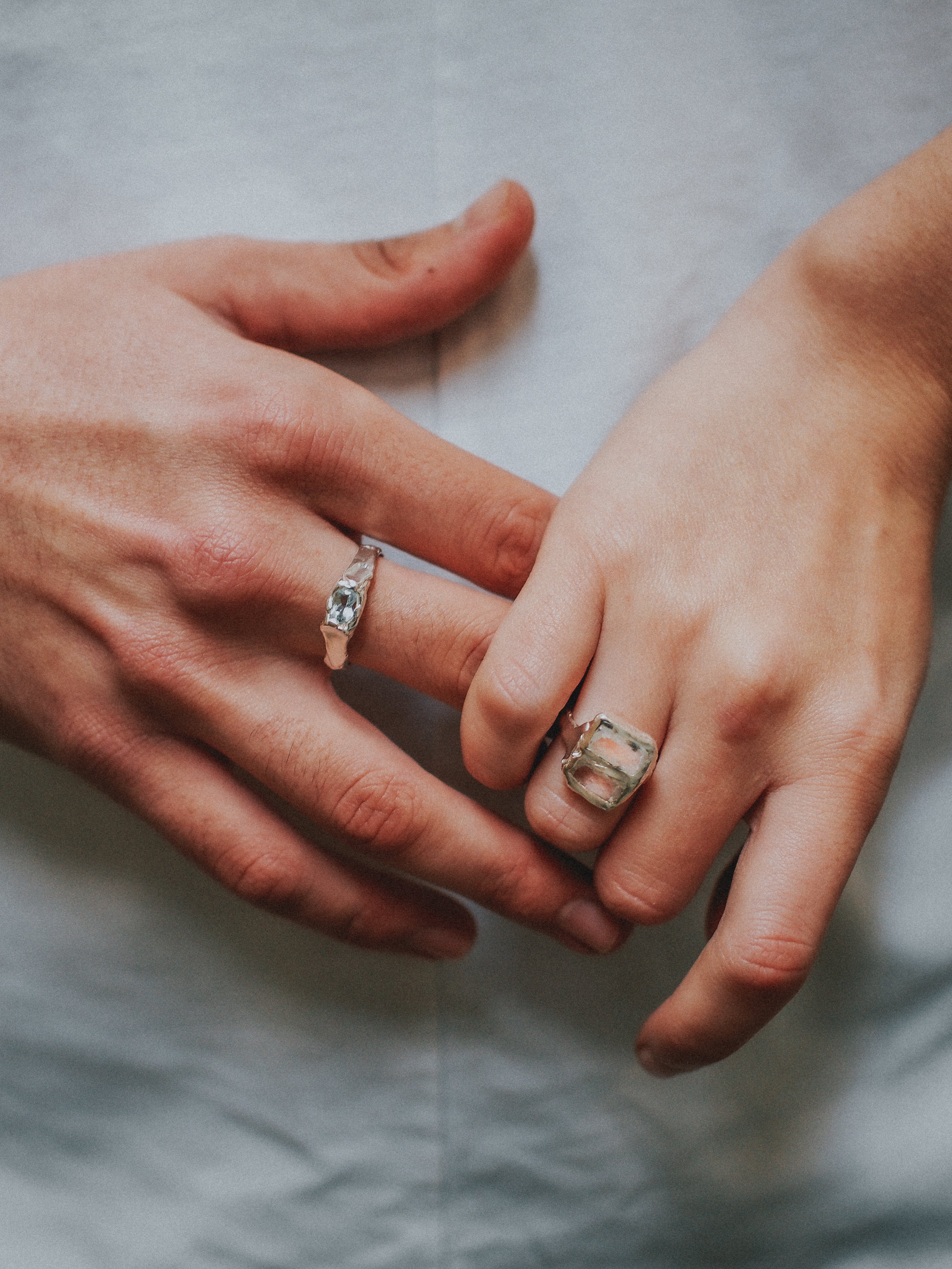 Silver Aquamarine N°196 🅂