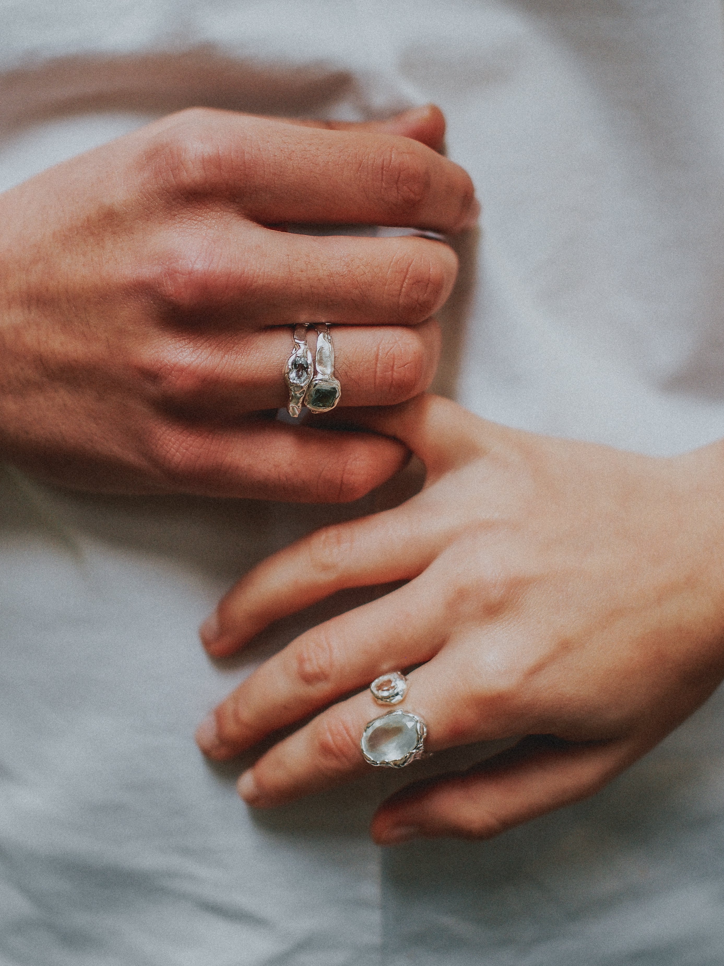 Silver Aquamarine N°100 🅂