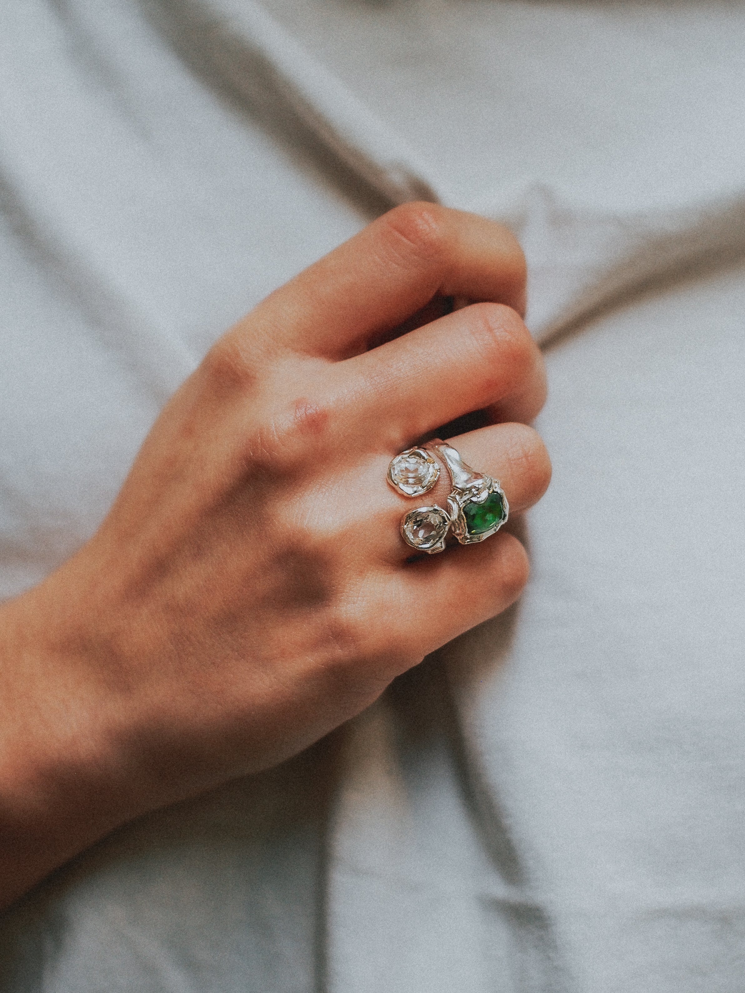 Silver Peridot N°117 🅂