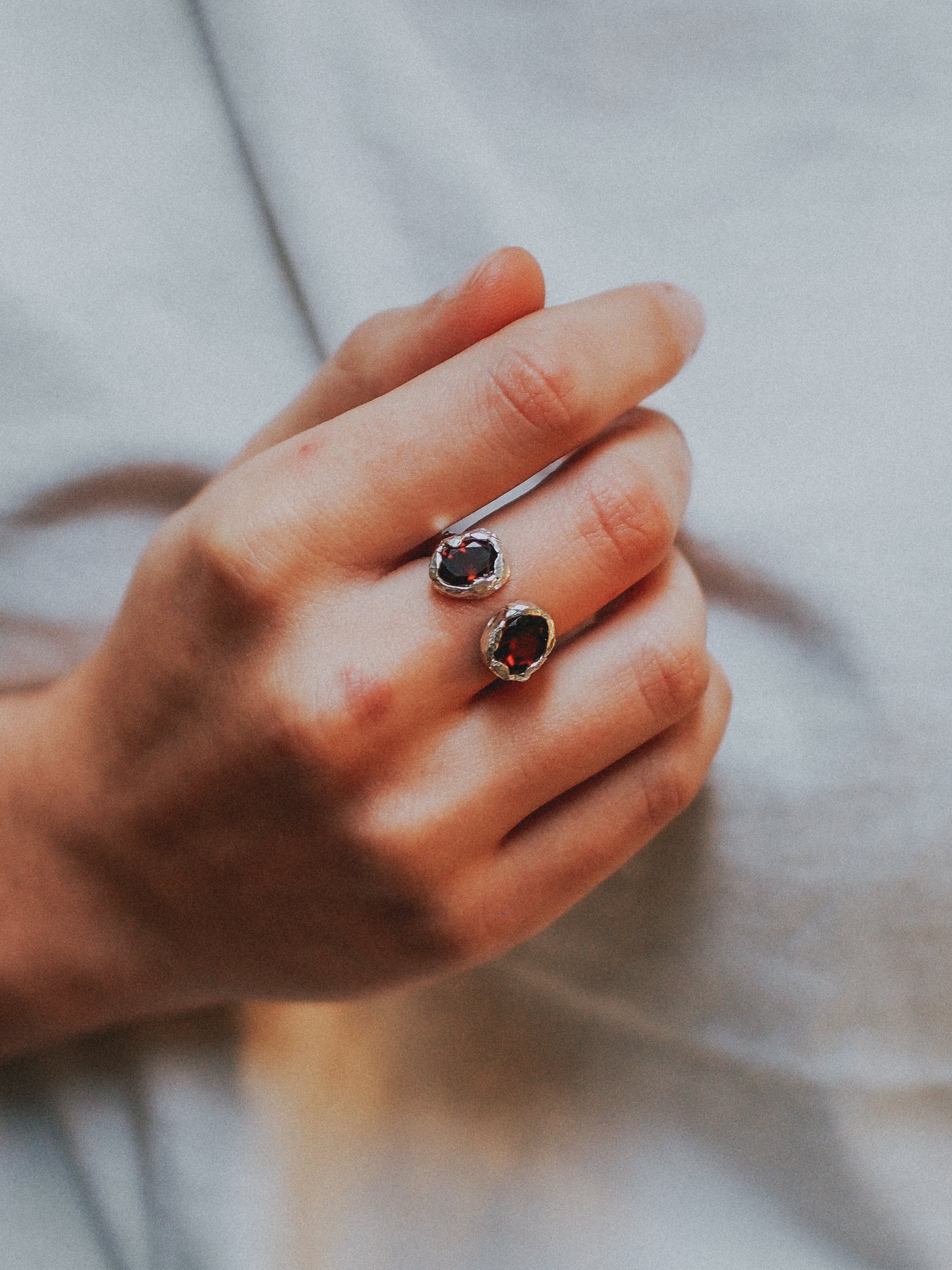 Silver Garnet N°123 🅂